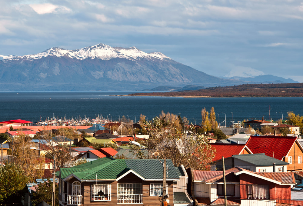 Anreise nach Puerto Natales in Patagonien